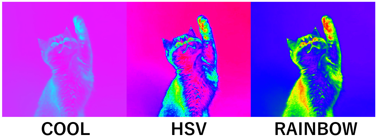 [Python/OpenCV] 画像の色(RGB値)を分類・変更する方法を解説！ColorMap一覧も紹介！｜すらぷろ